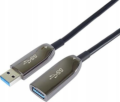 Kabllo zgjatues PremiumCord USB 3.2 Gen 1, 10m, USB A mashkull në USB A femër, e zezë