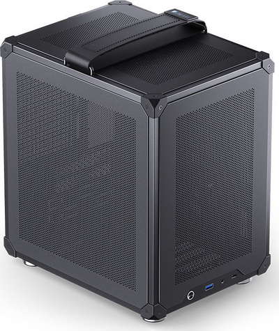 Kuti kompjuterike Jonsbo C6 ITX, Mini ITX, USB C, e zezë