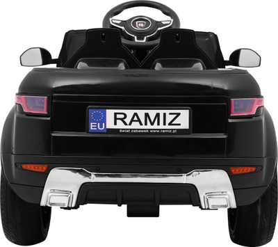 Makinë elektrike për fëmijë Ramiz Rapid Racer HL1618, me bateri rikarikueshme, 103 cm, e zezë