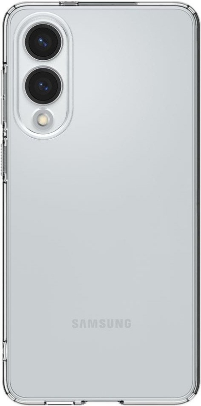 Mbështjellës telefoni Spigen Liquid Crystal për Galaxy S25 Edge, rezistent ndaj verdhosjes, mbrojtje ushtarake, transparent