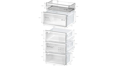 Frigorifer Bosch KGN362IDF, NoFrost, VitaFresh, inox - 7