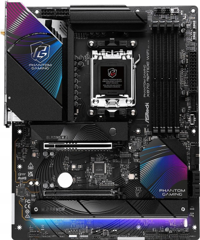Pllakë amë ASRock X870 Riptide WiFi, AM5, DDR5, ATX