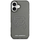 Калуп за телефон Карл Лагерфелд IML Rhinestones Karl Head, за iPhone 16 6.1", проѕирен, црн