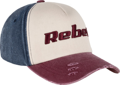 Капа REBEL Active, големина S, памук, сино-виолетова