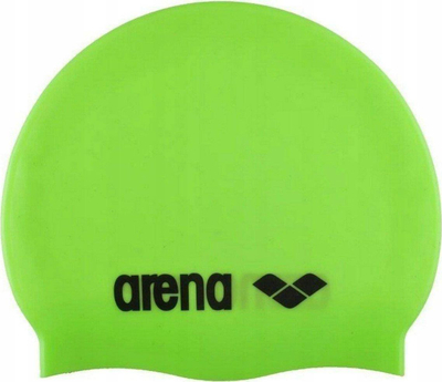 Kapelë noti Arena Classic Silicone, silikon, uniseks, jeshile neon