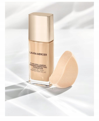 Фондација Laura Mercier Flawless Lumière, 30 ml, покривност од средна до висока, нијанса Butterscotch