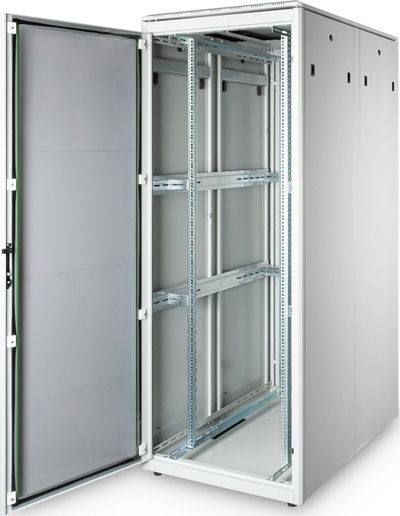 Kabinet rrjeti Digitus Unique Series, 42U, 800x1200 mm, i zi
