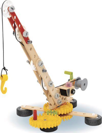 Lodër ndërtimi BRIO Builder Activity Set, 210 copa, edukative, shumëngjyrëshe
