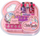 Set makeup për kalamaj Cute Beauty, llak thonjsh, gjëra për manikyr, rozë