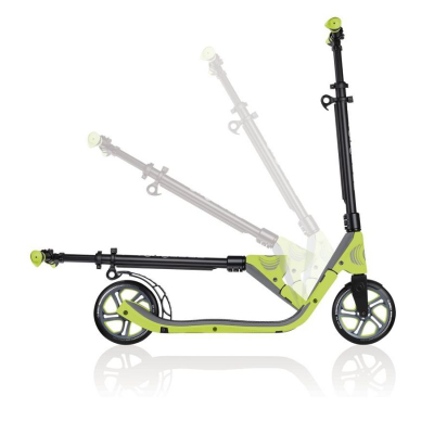 Trotinet qyteti Globber One NL 205, rrota 205 mm, ngjyrë e zezë