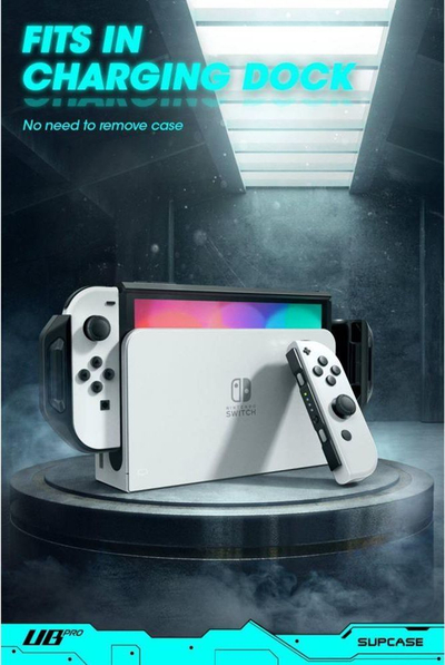 Mbrojtëse Supcase Unicorn Beetle Pro për Nintendo Switch, e zezë