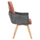 Kolltuk ngrënieje Rex 53x60x93Hcm (HM9847.06), kuqe/ gri