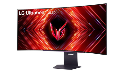 Monitor lojrash LG UltraGear 45GS95QX-B, 45\", 21:9, i zi