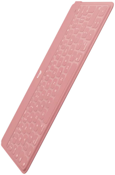 Tastierë Logitech Keys-To-Go, Bluetooth, Dutch/English, rozë