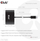 HUB Club 3D CSV-7400, DisplayPort në 4x DisplayPort MST, 4K 30Hz, i zi