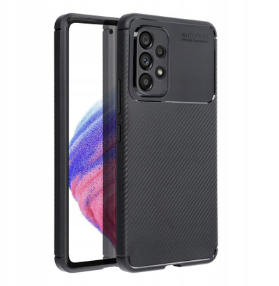 Калјак за телефон Carbon Premium за Samsung S25 Plus, против удари, црн