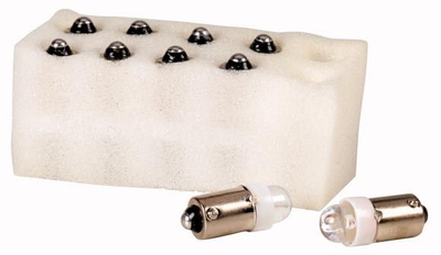 DritË Eaton LED BA9s A22-LED-G, 15mA, 30V, të gjelbra 