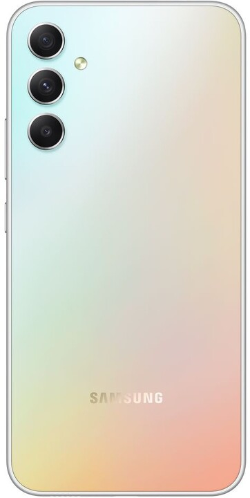 Celular Samsung Galaxy A34 5G, 6.6" FHD+, 6GB RAM, 128GB, i argjendtë