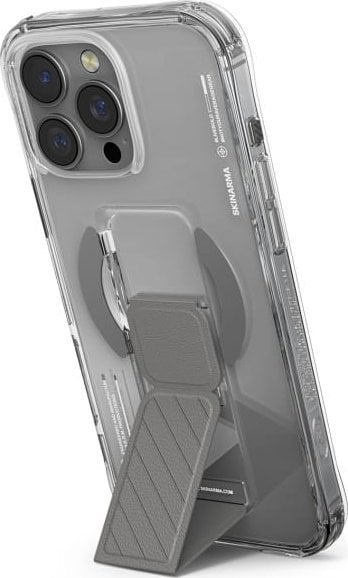 Mbajtëse telefoni Skinarma Axon për iPhone 16 Pro Max 6.9", magnetike, me grip, transparente