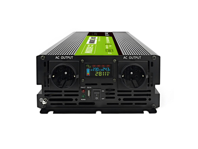 Inverter per automjet Green Cell PowerInverter INVGC24P3000LCD, 24V, 3000W, me valë të pastër sinusi