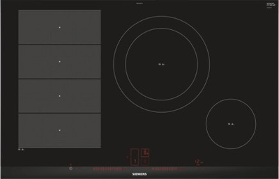 Pianurë me induksion Siemens EX875LEC1E, 80cm, FlexInduction, e zezë