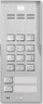 Panel interfon ACO FAM-P-2NPZSACC, për 2 familje, lexues karte dhe tastierë, gri