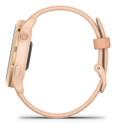 Ora inteligjente Garmin Vivoactive 6, ekran AMOLED, GPS, ngjyrë rozë e çelët
