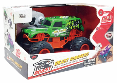 Makina lodër me telekomandë Big Foot, 1/24, ngjyra të përziera