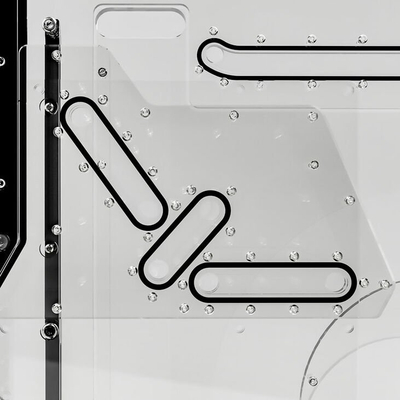 Pлоча дистро Singularity Computers Spectre 2.0 Elite, странична, акрилна, црна