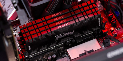 RAM Kingston Fury Renegade RGB, DDR4, 16GB 3200MHz, CL16