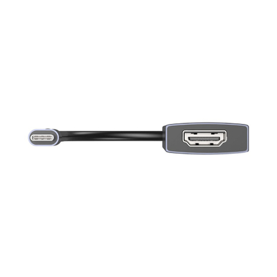 Hub USB C Unitek 7 në 1, 4K 60Hz, PD 100W, gri