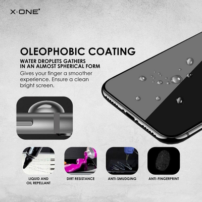 Заштита за екран X-ONE Extreme Shock Eliminator 4th Gen Matte, за iPhone 15, мат, проѕирна