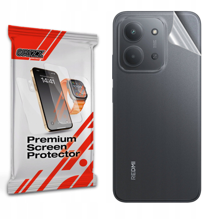 Folie mbrojtëse Grizz SatinSkin për pjesën e pasme Xiaomi Redmi 15C 4G, transparente