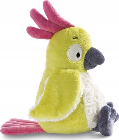 Lodër pelushi NICI Cockatoo Jaya, 25 cm, jeshile shumëngjyrëshe