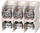 Terminal elektrik Eaton K240/4, 400A, 4 pol, gri