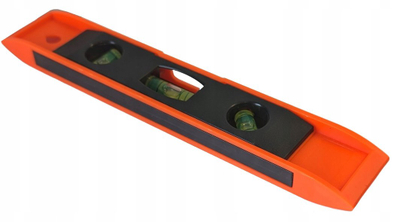 Set veglash WMC Poziomica PVC, magnet, 3 libela, 225mm