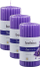 Ароматична свеќа Bolsius True Scents Lavender, 120x58mm, 33 часа горење, виолетова