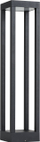 Lampë kopshti Nowodvorski 8145 Structure, LED 13W, IP54, e zezë