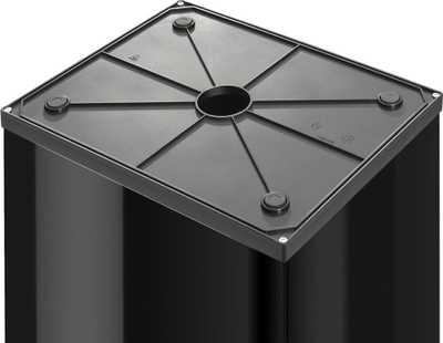 Канта за отпадоци Hailo Big-Box Swing XL, 52L, челик, црна