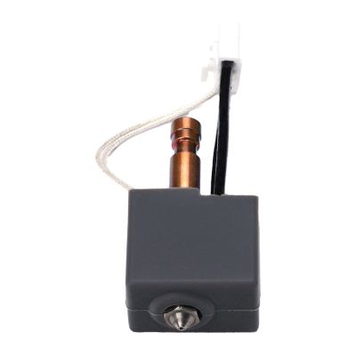 Hotend printeri 3D Anycubic Kobra S1, gryka 0.8 mm, çelik i fortësuar, gri