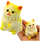 Lodër antistres Squishy Soft, mace silikoni, 7.5cm, bardhë verdhë