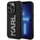 Këllëf telefoni Karl Lagerfeld 3D Rubber Glitter Logo për iPhone 15 Pro Max 6.7", silikon, i zi