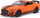 Maket makine Ford Mustang Shelby GT500 2020, shkallë 1:24, portokalli me vija të zeza