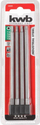 Set bite TORX KWB 120930, 4 copë, 150mm, ngjyrë argjendtë