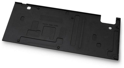 Backplate grafike EKWB EK Vector Strix RTX 2070, alumin, për ROG Strix RTX 2070, i zi