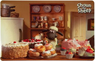 Tapet për tasat e kafshëve shtëpiake Trixie Shaun, 44 × 28 cm, motiv fotografik