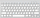 Tastierë wireless Omoton KB088, Bluetooth, me mbajtëse tableti, argjendtë
