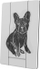Mbajtëse telefoni Speck GrabTab Animal Kingdom Pugstamps, super e hollë, gri