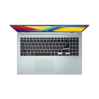 Laptop ASUS Vivobook Go 15 OLED E1504FA, 15.6" FHD, Ryzen 5 7520U, 8GB 512GB SSD, gri jeshile