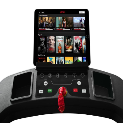 Tapet vrapimi VirtuFit TR-75i, konsolë dixhitale, palosës, i zi
